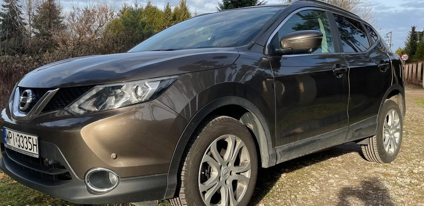 Nissan Qashqai cena 46400 przebieg: 150000, rok produkcji 2014 z Piaseczno małe 379